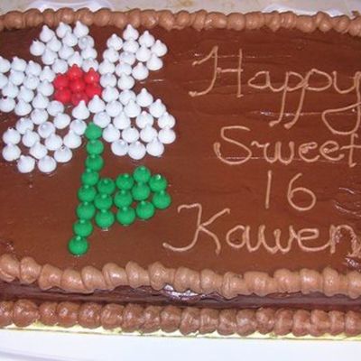 Kissables Birthday Cake