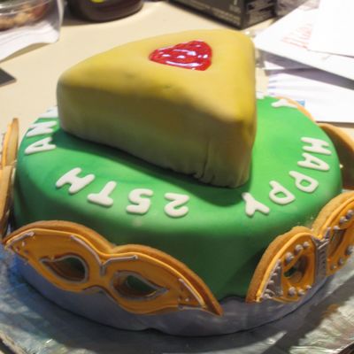 Purim Anniversary Cake