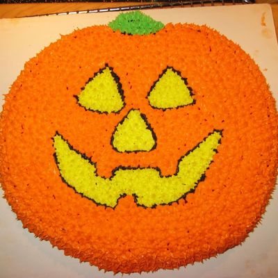 Jack O Lantern Cake