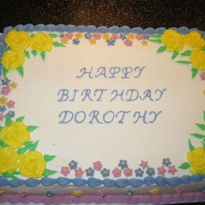 Pretty Birthday Cake