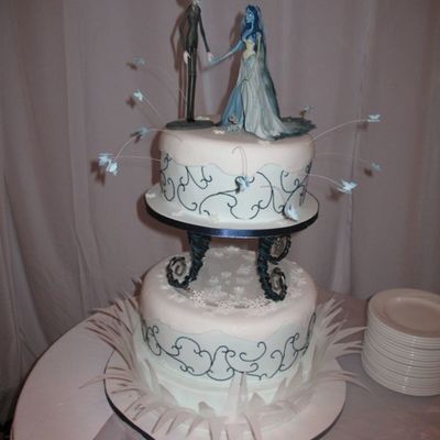 Corpse Bride Cake