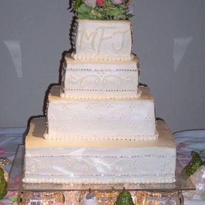 My Very First Wedding Cake