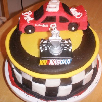 Dale Earnhardt Jr Nascar Birthday Cake