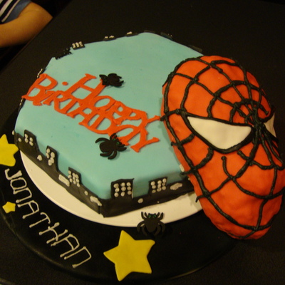 Spiderman Cake