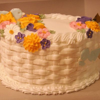 Course 2 Wilton Basketweave With Flowers