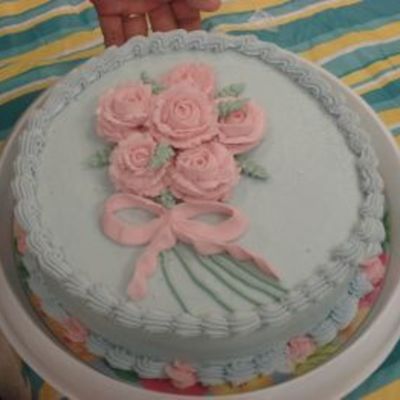 Wilton 1 Final Cake!