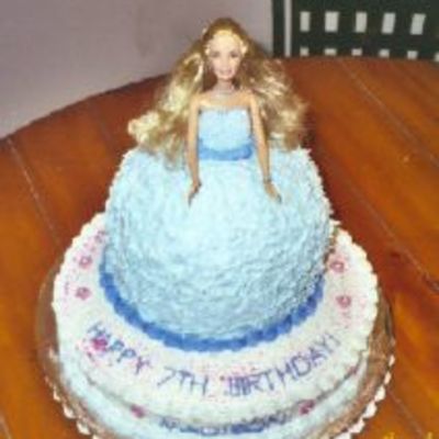 Barbie Doll Cake
