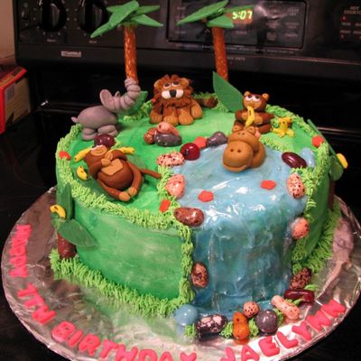 Birthday Cake-Jungle