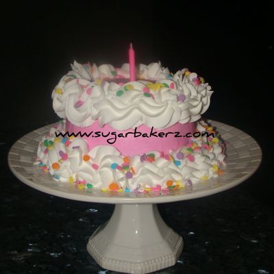 Girls 1St Birthday Smash Cake