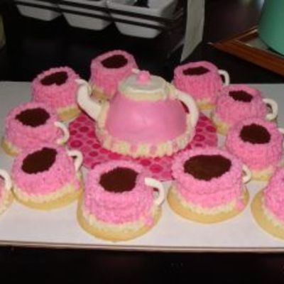 Pink Teaset