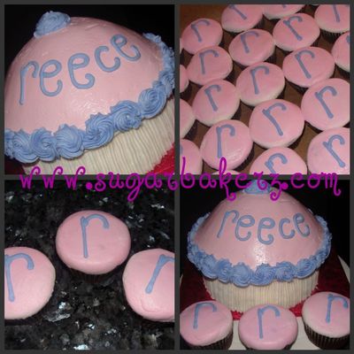 Reece's Cup-Ee Cake Collage
