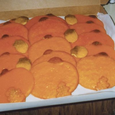 Pumpkin Cookies For Girl Scouts