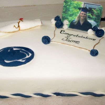 Penn State Graduation Cake
