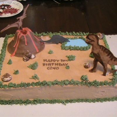 Dinosaur Cake