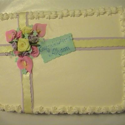 Bridal Shower Cake