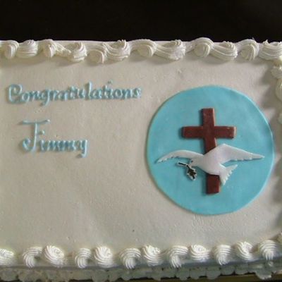 Confirmation Cake