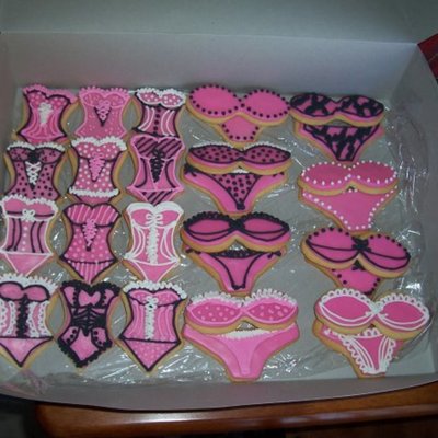 Lingerie Cookies