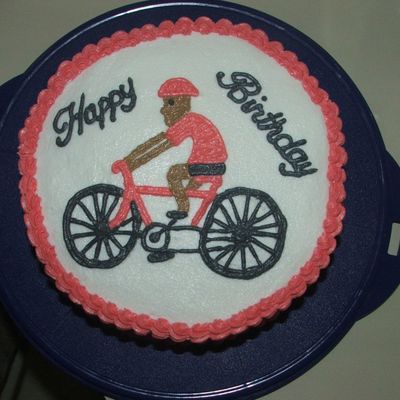 Birthday Bike Cake