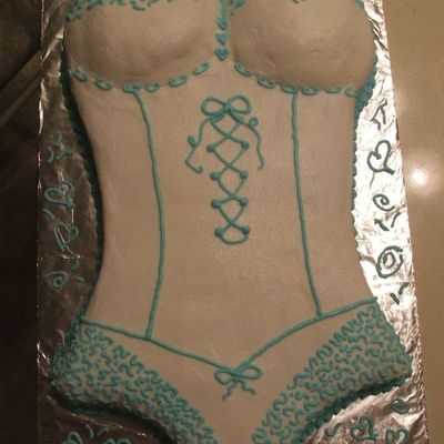 Bridal Shower Lingerie Cake