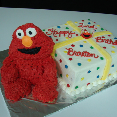 An Elmo For Braxton's Birthday
