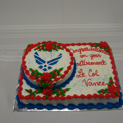 Kenny's Retirement Cake