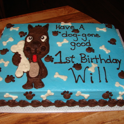 Will's First Birthday Cake