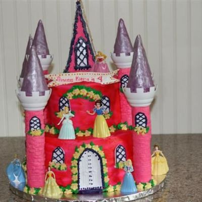 Castle Cake Using The Wilton Kit