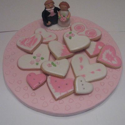 Marbeled Wedding Cookies