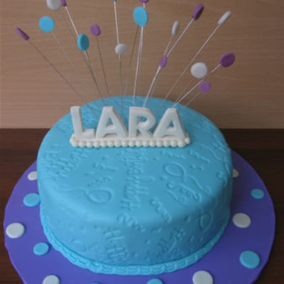 Lara's Birthday Cake