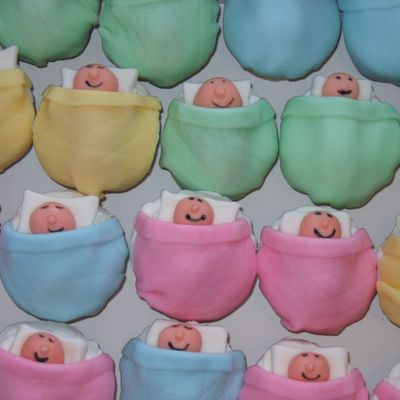 Baby Shower Cupcakes