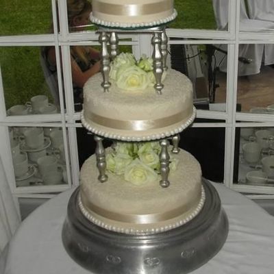 Separated Three Tier With Lace Detail