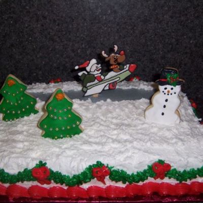 Santa In His Airplane