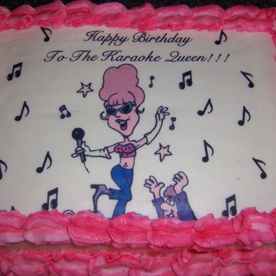 Karaoke Cake