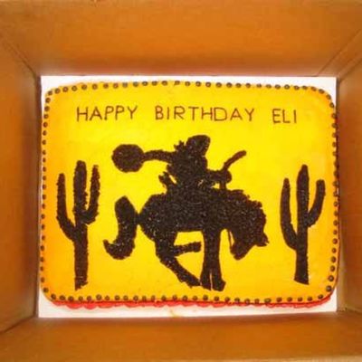 Wild West Birthday Cake