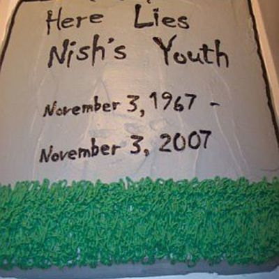 40Th Birthday Tombstone Cake