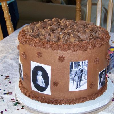 85Th Birthday Photo Cake