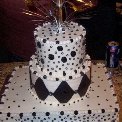 Black White And Silver