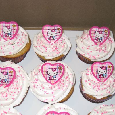 Hello Kitty Cupcakes