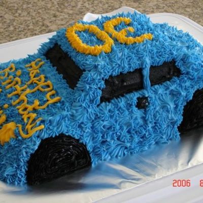 Car Birthday Cake