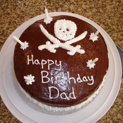 Pirate Themed Birthday Cake