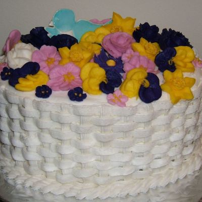 Wilton Course 2 Final Cake