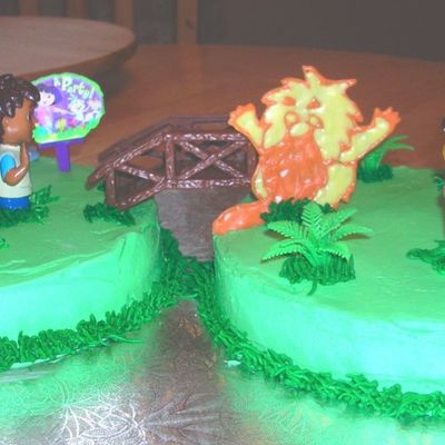 Dora And Diego Cake