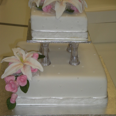 White Wedding Cake