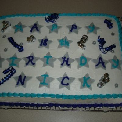 Nick's Birthday Cake
