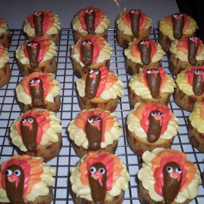 Turkey Cupcakes