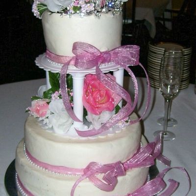 View One Of Pink Bows And Pearls