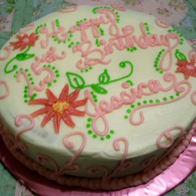 Chenille Key Lime Cake