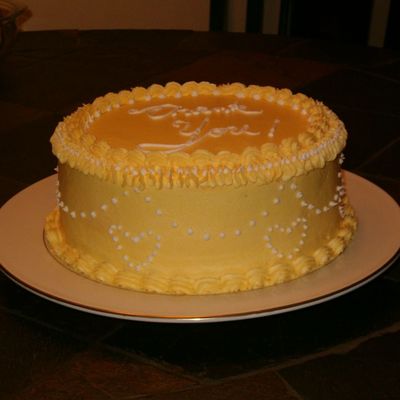 Another Shot Of My 2Nd Cake.