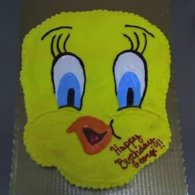 Tweety Bird Cupcakes