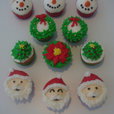 Christmas Cupcakes